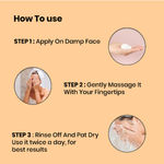 Buy Spring H2O Brightening Papaya Extract Face Wash For Instant Skin Brightening and Reduce Dark Spots 100 ml - Purplle