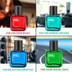 Buy Wild Stone Edge, Forest Spice, Hydra Energy and Ultra Sensual Perfume Combo for Men, Long Lasting Smell | Pack of 4 (30ml each) - Purplle