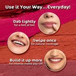 Buy Mamaearth Moisture Matte Longstay Lipstick with Avocado Oil & Vitamin E - 15 Grapefruit Pink - 2 gm - Purplle