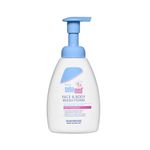 Buy Sebamed Baby Face & Body Wash Foam|Ph 5.5|With Panthenol & natural Bisabolol| For delicate, dry skin 400 ml - Purplle