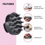 Buy Mildcares Natural Scalp & Hair Massager For Relaxing Scalp Massage & Natural Hair Growth (Pack Of 1)(100 gm) - Purplle