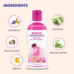 Buy Mildcares Natural Intimate Wash For Women Enriched With Tea Tree Oil & Aloe Vera Extract , Ph Balanced , Prevents Odour & Infection Safe For Skin (100 ml) - Purplle