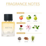 Buy Ajmal Aretha Eau De Perfume Fruity Perfume 50 ml Long Lasting Scent Spray Party Wear Gift For Women - Purplle