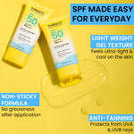 Buy INSIGHT Invisible Gel Sunscreen SPF 50 PA +++ light weight, 50 gm - Purplle