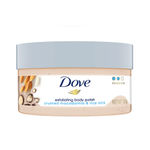 Buy Dove Exfoliating Body Polish, Body Scrub, Deeply Nourishing Crushed Macadamia and Rice Milk, Moisturises & Brightens Skin, Sulphate Free (100 gm) - Purplle