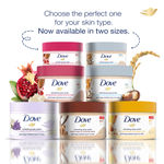 Buy Dove Exfoliating Body Polish, Body Scrub, Deeply Nourishing Crushed Macadamia and Rice Milk, Moisturises & Brightens Skin, Sulphate Free (100 gm) - Purplle