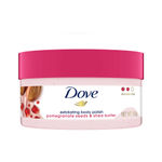 Buy Dove Body Polish Exfoliating Scrub, Moisturizing Shea Butter and Pomegranate Seeds, Nourishes & Conditions Soft Skin, Sulphate Free (100 gm) - Purplle