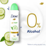 Buy Dove Deodorant For Women, Antiperspirant Body Spray For Long Lasting Odour Protection, Skin Friendly Deo, Alcohol Free, Paraben Free, (Cucumber & Green Tea) 250 ml - Purplle