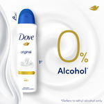Buy Dove Original, Strong Antiperspirant Deodorant For Women, Clean And Fresh Fragrance Aerosol, Long Lasting Anti Sweat And Body Odour Protection Spray , 250 ml   - Purplle