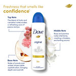 Buy Dove Original, Strong Antiperspirant Deodorant For Women, Clean And Fresh Fragrance Aerosol, Long Lasting Anti Sweat And Body Odour Protection Spray , 250 ml   - Purplle