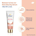 Buy Dove Radiant + Care Deodorant Dry serum 3% Niacinamide + 10x Vitamin C&E (40 ml) - Purplle