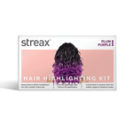 Buy Streax Mini Hair Colour Highlight Kit, PLUM PURPLE, DIY Application, 55 gm - Purplle