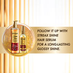 Buy Streax Serum Shine Paraben Free Shampoo for Frizzy and Dry Hair with Silicon Boosters, 240 ml - Purplle