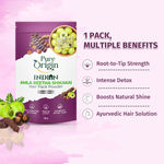 Buy Pure Origin Indian Amla Reetha Shikakai Hair Pack Powder | Natural Hair Cleanser | Nourishes Hair & Scalp | Enhances Shine | All Hair types | 100 gm - Purplle