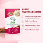 Buy Pure Origin Turkish Mulethi Face & Hair Pack Powder | Boosts Natural Glow | Skin Detox & Cleansing | Fades Spots | Revitalize Hair | 100 gm - Purplle