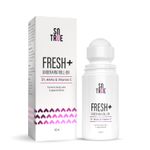 Buy SOTRUE Fresh + Underarm Roll-on With 5% AHA & Vitamin C, Controls Body Odour & Pigmentation, for Radiant Underarms, Helps Reduction in Pigmentation & Hydrates Dry Skin (40 ml) - Purplle