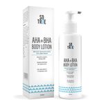 Buy SOTRUE AHA + BHA Body Lotion With 0.5% Tranexamic Acid, 10% AHA Blend & 1% Salicylic Acid, Deeply Exfoliates for Dry Radiant Skin, Body Lotion for Women & Men, for All Skin Types (200 ml) - Purplle