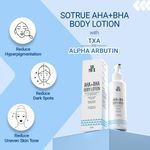 Buy SOTRUE AHA + BHA Body Lotion With 0.5% Tranexamic Acid, 10% AHA Blend & 1% Salicylic Acid, Deeply Exfoliates for Dry Radiant Skin, Body Lotion for Women & Men, for All Skin Types (200 ml) - Purplle