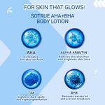 Buy SOTRUE AHA + BHA Body Lotion With 0.5% Tranexamic Acid, 10% AHA Blend & 1% Salicylic Acid, Deeply Exfoliates for Dry Radiant Skin, Body Lotion for Women & Men, for All Skin Types (200 ml) - Purplle