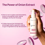 Buy Good Vibes Onion Hair Fall Control Serum with 5X Actives | Onion, 0.5% Redensyl, Biotin, Fenugreek & Green Tea| Lightweight & Non-Sticky | Strengthens Roots | Promotes Hair Growth | Visible Growth in 3 Months | Best Results with Daily - 50 ml - Purplle