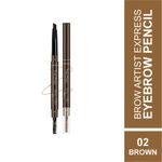 Buy Teen Teen Cosmetics Brow Artist xpress with Smudger Eyebrow Pencil, Dark Brown, 0.35 gm - Purplle