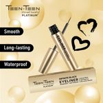 Buy Teen Teen Cosmetics Platinum Infinite Black Eyeliner, Waterproof, Non Transfer, Long Lasting, High Pigment, one Stroke Wonder, Black, 6 gm - Purplle