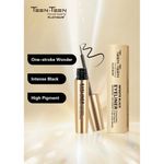 Buy Teen Teen Cosmetics Platinum Infinite Black Eyeliner, Waterproof, Non Transfer, Long Lasting, High Pigment, one Stroke Wonder, Black, 6 gm - Purplle