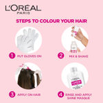 Buy L'Oreal Paris Casting Creme Gloss Conditioning Hair Color - Dark Chocolate 323, 87.5 gm + 72 ml, No Ammonia Formula, 4X Glossy Shine, Provides Optimal Grey Coverage for All Hair Types - Purplle