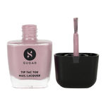 Buy SUGAR Cosmetics Tip Tac Toe Nail Lacquer Classic | Long-lasting, 100% Chip-resistant & Glossy Finish | 9 ml - 06 Blush Hour - Purplle