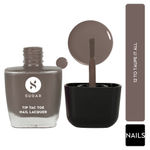 Buy SUGAR Cosmetics Tip Tac Toe Nail Lacquer Classic | Long-lasting, 100% Chip-resistant & Glossy Finish | - 12 To Taupe It All | 9 ml - Purplle