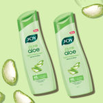 Buy Joy Aloe Vera Serum Body Lotion for 24 Hour Moisturization in Summers For Oily Skin | Lightweight, Non Sticky & Non Greasy, Pack of 2, (300ml x 2) - Purplle