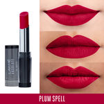 Buy Lakme Unreal 3D Slim Bullet, Matte Finish, Plum Spell, 3.6 gm - Purplle