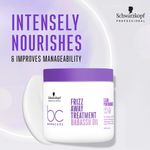 Buy Schwarzkopf Professional Bonacure Frizz Away Treatment With Babassu oil 450 ml - Purplle