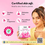 Buy PLUSH Ultra-Thin Extra Large Sanitary Pads for Women, 15 Pcs | For Light-Medium Flow | 2 Panty Liners | 100% Rash-Free | Pure U.S. Cotton Sanitary Napkins - Purplle