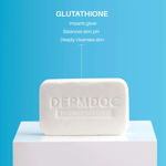 Buy DERMDOC 0.5% Glutathione Cleansing Soap Bar (75 gm) Pack of 5| Soap Free Formula | Sensitive Skin Friendly | Skin Brightening | Gentle & Non-Drying - Purplle
