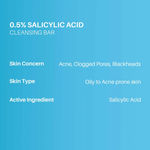 Buy DERMDOC 0.5% Salicylic Acid Cleansing Bar (75 gm) Pack of 5 | Oil Control | Controls Body Acne & Pimples | Gentle Formula - Purplle