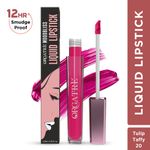Buy ORGATRE Moodbliss Liquid Lipstick | Long-Lasting, Transfer-Resistant & Hydrating Formula | Vibrant Gloss Finish with Intense Pigmentation | 12-Hour Smudge-Proof | Lightweight & Non-Drying | 4.5 ml, Tulip Taffy - Purplle
