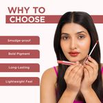 Buy ORGATRE Moodbliss Liquid Lipstick | Long-Lasting, Transfer-Resistant & Hydrating Formula | Vibrant Gloss Finish with Intense Pigmentation | 12-Hour Smudge-Proof | Lightweight & Non-Drying | 4.5 ml, Petal Kiss - Purplle