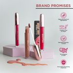 Buy ORGATRE Moodbliss Liquid Lipstick | Long-Lasting, Transfer-Resistant & Hydrating Formula | Vibrant Gloss Finish with Intense Pigmentation | 12-Hour Smudge-Proof | Lightweight & Non-Drying | 4.5 ml, Petal Kiss - Purplle
