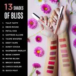 Buy ORGATRE Moodbliss Liquid Lipstick | Long-Lasting, Transfer-Resistant & Hydrating Formula | Vibrant Gloss Finish with Intense Pigmentation | 12-Hour Smudge-Proof | Lightweight & Non-Drying | 4.5 ml, Petal Kiss - Purplle
