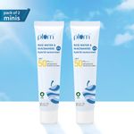 Buy Plum Rice Water & Niacinamide 2% Hybrid Sunscreen (15 gm) Pack of 2 - Purplle