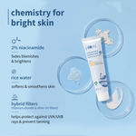 Buy Plum Rice Water & Niacinamide 2% Hybrid Sunscreen (15 gm) Pack of 2 - Purplle