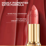 Buy L’Oreal Paris Color Hydrating Riche Satin Lipstick - 108 Bruin Cuirve, 4.3 gm - Purplle