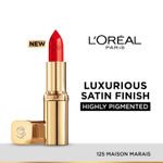 Buy L’Oreal Paris Color Hydrating Riche Satin Lipstick - 125 Maison Marais, 4.3 gm - Purplle