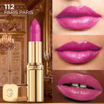 Buy L’Oreal Paris Color Hydrating Riche Satin Lipstick - 112 Paris Paris, 4.3 gm - Purplle