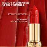 Buy L’Oreal Paris Color Hydrating Riche Satin Lipstick - 297 Red Passion, 4.3 gm - Purplle