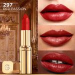 Buy L’Oreal Paris Color Hydrating Riche Satin Lipstick - 297 Red Passion, 4.3 gm - Purplle