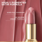 Buy L'Oreal Paris Color Hydrating Riche Satin Lipstick - 601 Worth It, 4.5 gm - Purplle