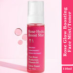 Buy M&U Rose Hydra Glow Boost Face Mist With Hyaluronic 110 gm - Purplle