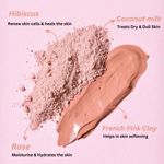 Buy M&U Rose And Hibiscus Moisturizing Clay Mask 100 gm - Purplle